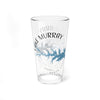 Clear pint glass with "LAKE MURRAY" and a blue lake outline design.