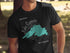 Black t-shirt with "Lake Superior Michigan" and compass design.