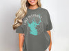 Grey t-shirt with Lake Pleasant Arizona map and compass graphic.