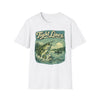 Tight Lines Fishing Graphic T-Shirt | Bass Fishing at the Lake Retro Design