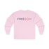 USA 250th Anniversary FREEDOM Long Sleeve Shirt | Front and Back Design | Patriotic July 4th Bald Eagle American Flag