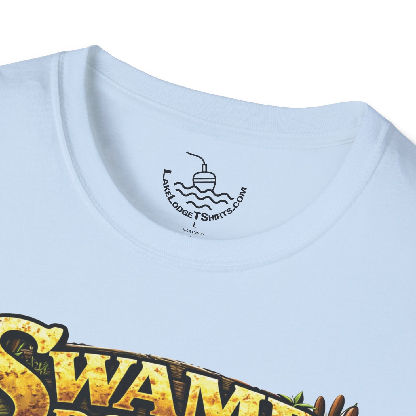 Swamp Donkey Bass Fishing Funny T-Shirt Ultra Soft | Vintage Largemouth Angler Shirt Father's Day
