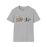 Lake Life T-Shirt | Boat Oars Life Preserver Anchor Letters Rustic Design | Fishing Water Skiing Gift Tee