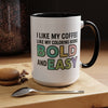 Bold and Easy Coloring Book Coffee Mug - 11 & 15 oz