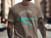T-shirt with "Fellows Lake Missouri" map design and compass.