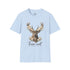 Fear Not Isaiah 41:10 Christian Bible Verse Shirt, Floor Deer Buck Antlers Design, Faith and Religious Gift, Scripture Shirt