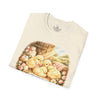 Fear Not Little Flock Easter Chicks Bible Verse Ultra-Soft T-Shirt | Christian Scripture Vintage Farmhouse Baby Chick Design