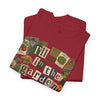 Gardening T-Shirt Scrapbook Design | I'll Be in the Garden T-Shirt | Gardening Collage Graphic Tee | Gift for Gardeners