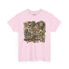 Gone Fishing T-Shirt | Scrapbooking Letters Retro Vintage Design | Retirement and Father's Day Shirt