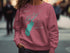 Pink sweatshirt with "Saratoga Lake" and compass rose graphic.