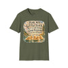 Fear Not Little Flock Scripture Luke 12:32 Ultra Soft T-Shirt | Baby Chicks Goslings Swimming | Bible Verse Gift Shirt