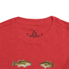 Bass Fish Cute Kids Shirt | Smallmouth, Rock, Spotted, Striper, Largemouth Bass Hipster Fishing Shirt