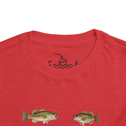 Bass Fish Cute Kids Shirt | Smallmouth, Rock, Spotted, Striper, Largemouth Bass Hipster Fishing Shirt