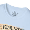 Fear Not Little Flock Scripture Luke 12:32 Ultra Soft T-Shirt | Baby Chicks Goslings Swimming | Bible Verse Gift Shirt