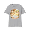 Fear Not Little Flock Easter Chicks Bible Verse Ultra-Soft T-Shirt | Christian Scripture Vintage Farmhouse Baby Chick Design