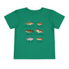 Bass Fish Cute Kids Shirt | Smallmouth, Rock, Spotted, Striper, Largemouth Bass Hipster Fishing Shirt