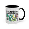 Bold and Easy Coloring Book Coffee Mug - 11 & 15 oz