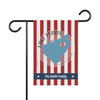 Lake Perris California map flag with custom text "The Smith Family".