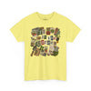Gardening T-Shirt Scrapbook Design | I'll Be in the Garden T-Shirt | Gardening Collage Graphic Tee | Gift for Gardeners