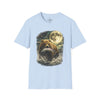 Kodiak Brown Bear Night Fishing with Salmon T-Shirt Midnight Hunting Rustic Forest Animal Art Gift Shirt ULTRA SOFT Shirt