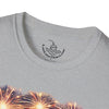 Patriotic Fishing Bass Merica Tastes Like Freedom Ice Cream T-Shirt | Fourth of July Shirt | God Bless America Gift Anglers