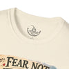 Fear Not Little Flock Scripture Luke 12:32 Ultra Soft T-Shirt | Baby Chicks Goslings Swimming | Bible Verse Gift Shirt
