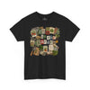 Gardening T-Shirt Scrapbook Design | I'll Be in the Garden T-Shirt | Gardening Collage Graphic Tee | Gift for Gardeners