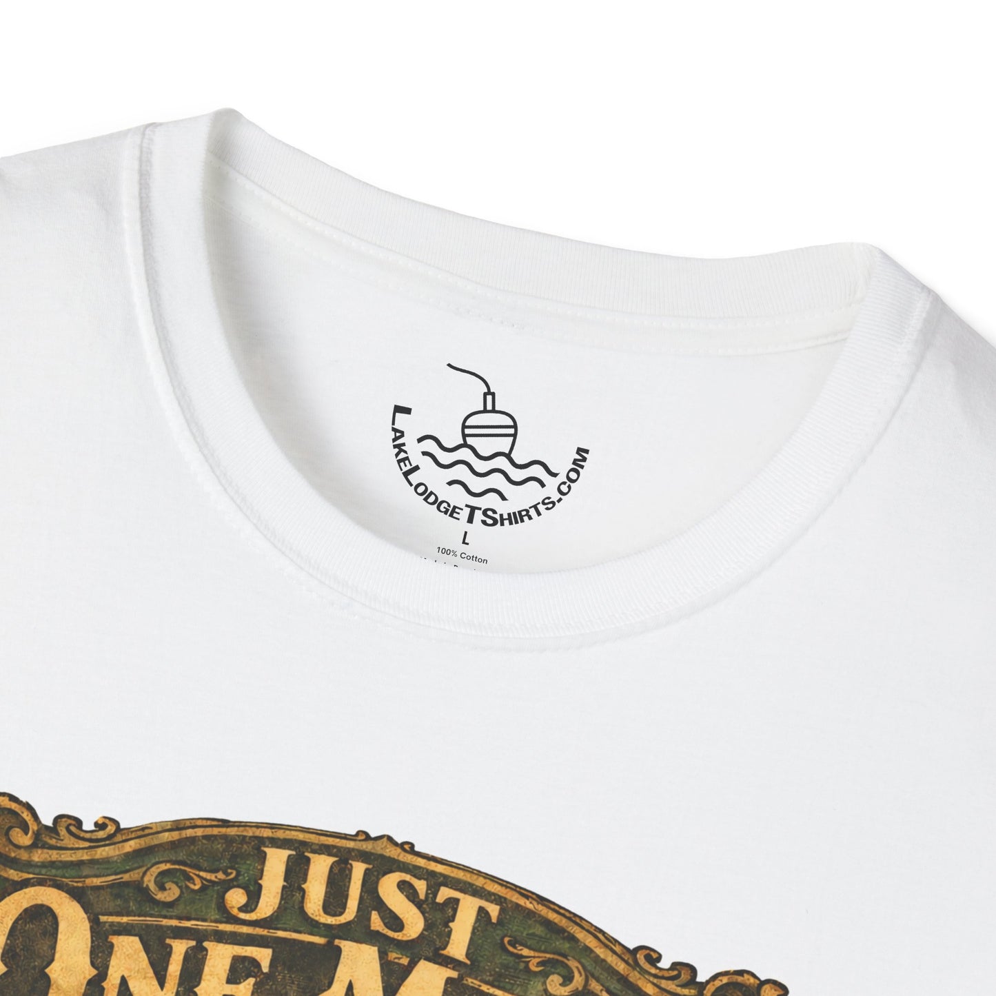 Just One More Cast Funny Fishing T-Shirt | Vintage Retro Design for Anglers and Fisherman