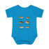 Bass Fish Cute Baby Infant Bodysuit Onesie | Smallmouth, Rock, Spotted, Striper, Largemouth Bass Cool Fishing Baby Onesie