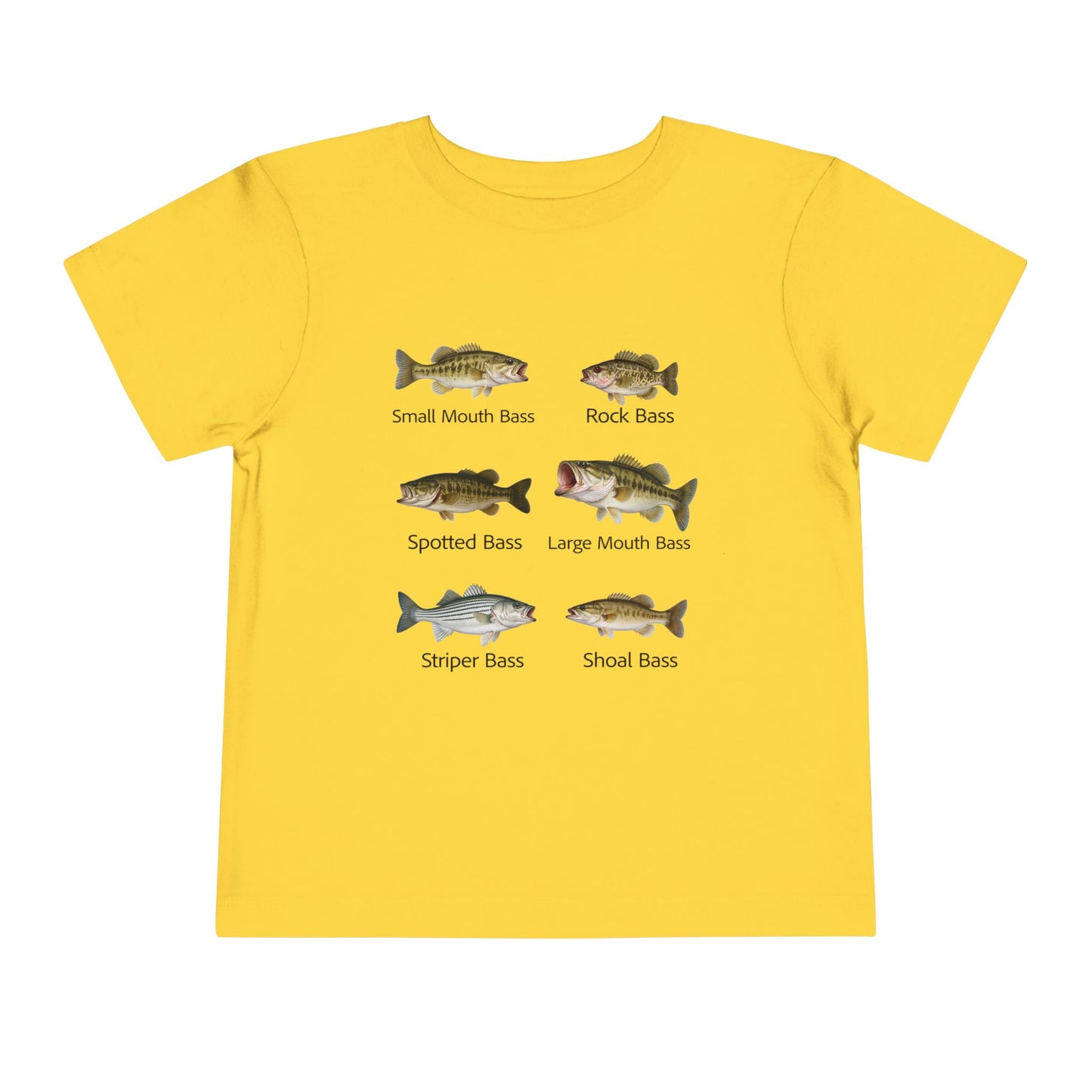 Bass Fish Cute Kids Shirt | Smallmouth, Rock, Spotted, Striper, Largemouth Bass Hipster Fishing Shirt