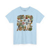 Gardening T-Shirt Scrapbook Design | I'll Be in the Garden T-Shirt | Gardening Collage Graphic Tee | Gift for Gardeners