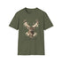 Fear Not Isaiah 41:10 Christian Bible Verse Shirt, Floor Deer Buck Antlers Design, Faith and Religious Gift, Scripture Shirt