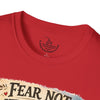 Fear Not Little Flock Scripture Luke 12:32 Ultra Soft T-Shirt | Baby Chicks Goslings Swimming | Bible Verse Gift Shirt