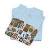 Gardening T-Shirt Scrapbook Design | I'll Be in the Garden T-Shirt | Gardening Collage Graphic Tee | Gift for Gardeners