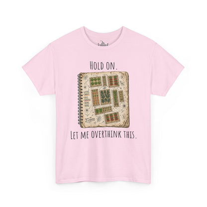 Garden Planning Shirt, Hold On Let Me Overthink This Gardening Humor, Planting Guide Map Drawing, Vegetable Garden Shirt