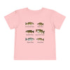 Bass Fish Cute Kids Shirt | Smallmouth, Rock, Spotted, Striper, Largemouth Bass Hipster Fishing Shirt