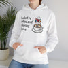 Fueled by Coffee and Coloring Books Cozy Sweatshirt Hoodie