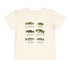 Bass Fish Cute Kids Shirt | Smallmouth, Rock, Spotted, Striper, Largemouth Bass Hipster Fishing Shirt