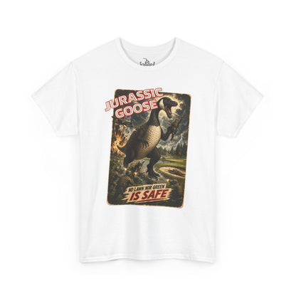 Jurassic Goose Funny Canadian Bird Shirt | Golf Course Dinosaur Monster Attack | Great for both Birdwatchers and Sci-fi fans