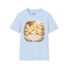 Fear Not Little Flock Easter Chicks Bible Verse Ultra-Soft T-Shirt | Christian Scripture Vintage Farmhouse Baby Chick Design