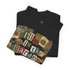 Gardening T-Shirt Scrapbook Design | I'll Be in the Garden T-Shirt | Gardening Collage Graphic Tee | Gift for Gardeners