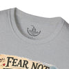 Fear Not Little Flock Scripture Luke 12:32 Ultra Soft T-Shirt | Baby Chicks Goslings Swimming | Bible Verse Gift Shirt