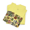 Gardening T-Shirt Scrapbook Design | I'll Be in the Garden T-Shirt | Gardening Collage Graphic Tee | Gift for Gardeners