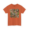 Gone Fishing T-Shirt | Scrapbooking Letters Retro Vintage Design | Retirement and Father's Day Shirt