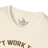 Can't Work Today My Arm Is In A Cast T-Shirt | Funny Fishing Shirt Sunset Design Gift for Anglers and Fisherman
