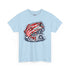 Patriotic Bass Fishing Shirt | American Flag Pride Design on Largemouth Bass with Stars and Stripes Tee for Fourth of July