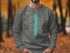 Gray sweatshirt with "Mosquito Creek Lake" and compass design.