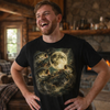Bass Fishing Moon Wolf Pack Howl at the Moon Night Spawn SOFT Shirt, Retro Largemouth Fish Tee, Angler Fishing Gift