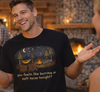 Campfire Bears Humor T-Shirt, People in Sleeping Bags are Bear Burritos and Tacos Joke, Camping Hiking Smores Bonfire Apparel