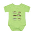 Bass Fish Cute Baby Infant Bodysuit Onesie | Smallmouth, Rock, Spotted, Striper, Largemouth Bass Cool Fishing Baby Onesie